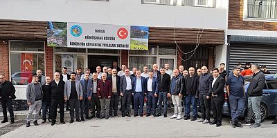 Gümüşhane dayanışması Bursa’da güçleniyor