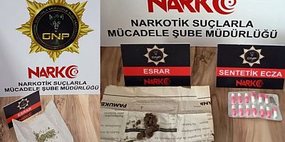 Gümüşhane’de 2 ayrı uyuşturucu operasyonu