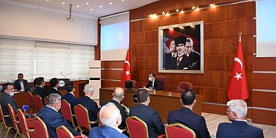 Gümüşhane’de 3. İl Koordinasyon Kurulu Toplantısı Yapıldı