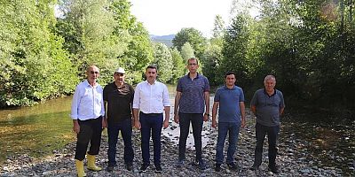 Gümüşhane’de 5 bin yavru alabalık derelere bırakıldı