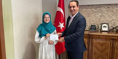 Gümüşhane'de 7.Sınıf Öğrencisi 1 Yılda Hafız Oldu