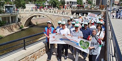 Gümüşhane’de ’81 İlde 81 Milyar Adım’ yürüyüşü yapıldı