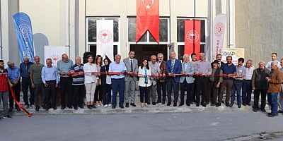 Gümüşhane’de Arı Keki Üretim Tesisi açıldı