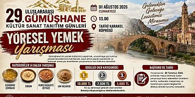 Gümüşhane'de Asırlık Mutfak Mirası İçin Büyük Yarışma Başlıyor