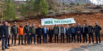 Gümüşhane’de binlerce fidan toprakla buluştu