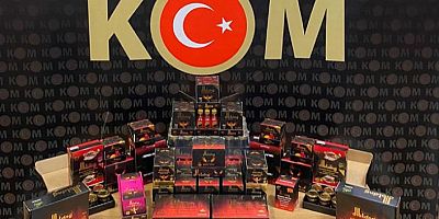 Gümüşhane’de cinsel içerikli ürün ele geçirildi