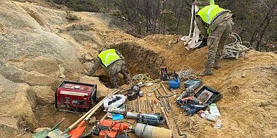 Gümüşhane’de definecilere suçüstü