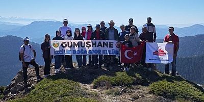 Gümüşhane'de Dünya Yürüyüş Günü’nde Doğa Yürüyüşü Yaptılar