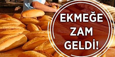 Gümüşhane’de ekmeğe yüzde 20 pideye yüzde 33 zam