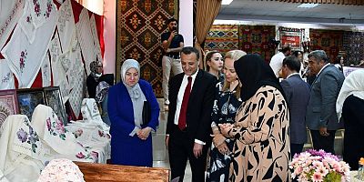 Gümüşhane’de El Emeği Göz Nuru Eserler Görücüye Çıktı