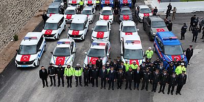Gümüşhane’de Emniyet ve Jandarma filosuna 28 yeni araç