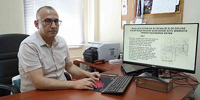 Gümüşhane’de evlerde su tasarrufunu arttıracak projenin patenti alındı