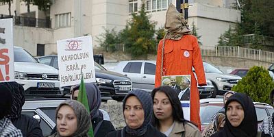 Gümüşhane’de Gazze’ye destek eylemi