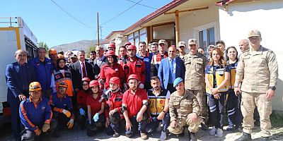 Gümüşhane’de Geniş Kapsamlı Afet Tatbikatı