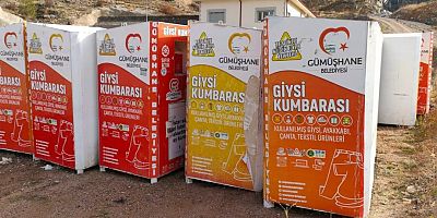 Gümüşhane’de Giysi Kumbaraları Kaldırıldı! Neden?