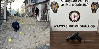 Gümüşhane’de havaya ateş eden şahıslar yakalandı
