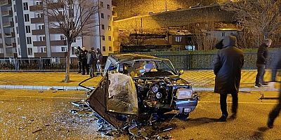 Gümüşhane’de iftara dakikalar kala feci kaza: 1 ölü, 3 yaralı