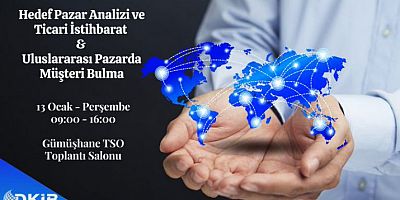 Gümüşhane’de İhracat Anlatılacak