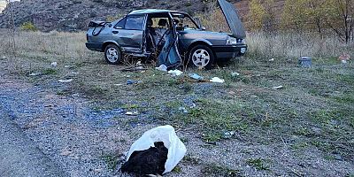 Gümüşhane’de iki araç çarpıştı: 4 yaralı