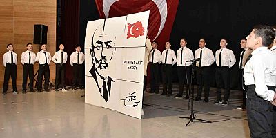 Gümüşhane’de İstiklal Marşı’nın kabulü kutlandı