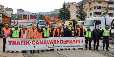 Gümüşhane’de Jandarma – Özel İdare İşbirliği
