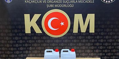 Gümüşhane’de Kaçak Alkole Geçit Yok: 10 Litre Etil Alkol Ele Geçirildi