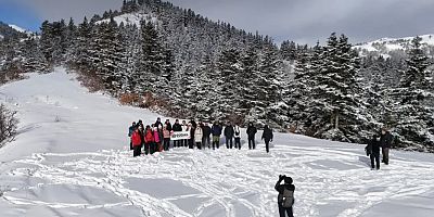 Gümüşhane’de kış masalı: 2 bin metre yükseklikte muhteşem görüntüler