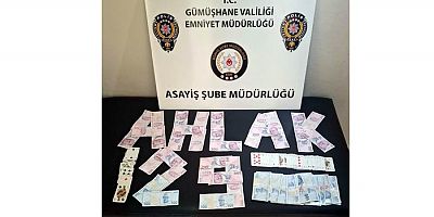 Gümüşhane’de Kumar Operasyonu: 5 Şahsa Para Cezası, İşletme Sahibine Adli İşlem