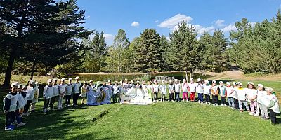 Gümüşhane’de miniklerden doğa bilinci