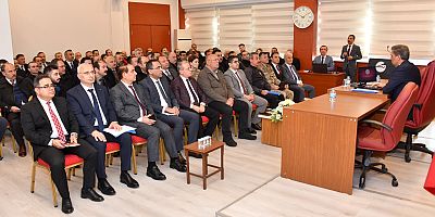Gümüşhane’de Okul ve Öğrenci Güvenliği Tedbirler toplantısı yapıldı