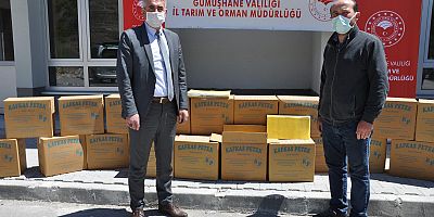 Gümüşhane’de Organik Arıcılığa 2 Ton Petek Desteği