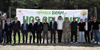 Gümüşhane’de ‘Orman Benim’ etkinliği düzenlendi