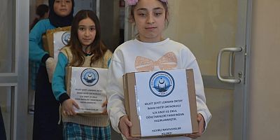 Gümüşhane'de ortaokul öğrencileri 'zimem defteri' geleneğini yaşattı