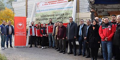 Gümüşhane’de seralar yenileniyor
