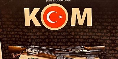 Gümüşhane'de silah kaçakçılığı
