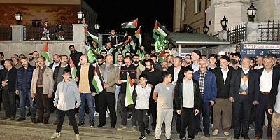 Gümüşhane’de STK’lardan Filistin için destek çağrısı