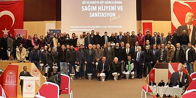Gümüşhane’de Süt Hijyeni ve Süt Sığırcılığında Sağım Hijyeni ve Sanitasyon Paneli Düzenlendi