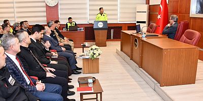 Gümüşhane’de Trafik Güvenliği Masaya Yatırıldı