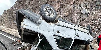 Gümüşhane’de trafik kazası: 1 ölü 1 yaralı