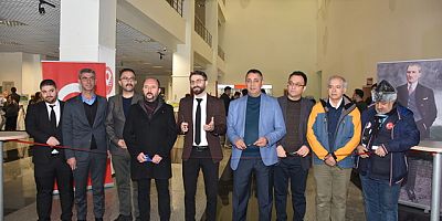 Gümüşhane'de üniversite öğrencilerince hazırlanan haritalar sergilendi