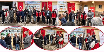 Gümüşhane’de Üreticilere %50 Hibeli Ceviz Fidanı Desteği Sağlandı