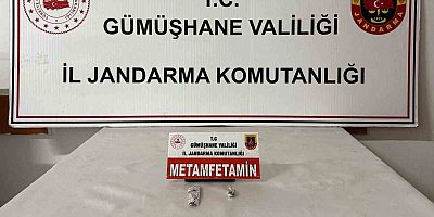Gümüşhane’de uyuşturucu operasyonlarında iki şüpheli yakalandı