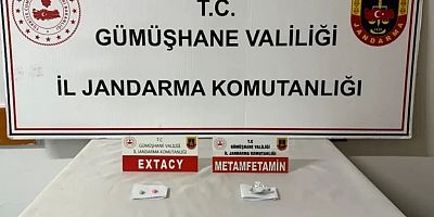 Gümüşhane’de uyuşturucu operasyonu: 1 kişi gözaltında