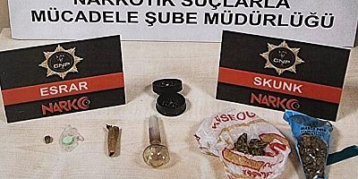 Gümüşhane'de uyuşturucu operasyonu: 2 kişi tutuklandı