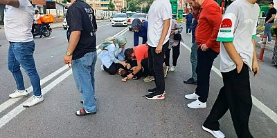 Gümüşhane’de Yaşlı Kadına Kamyonet Çarptı!