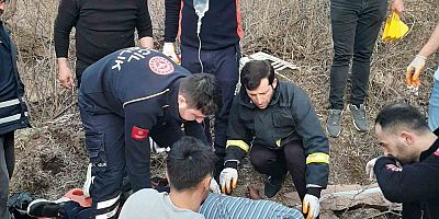 Gümüşhane’de yolcu minibüsü uçuruma yuvarlandı: 7 yaralı