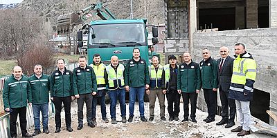 GÜMÜŞHANE’DEKİ YATIRIMLARI İNCELEDİLER