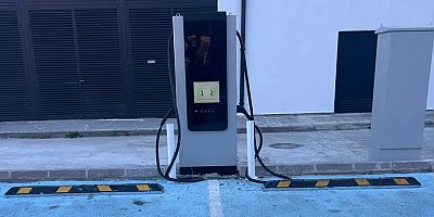 Gümüşhane Devlet Hastanesi’ne Elektrikli Araç Şarj İstasyonu