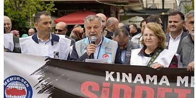 Gümüşhane Eğitim Bir-Sen’den Silahlı Saldırıya Tepki Eylemi