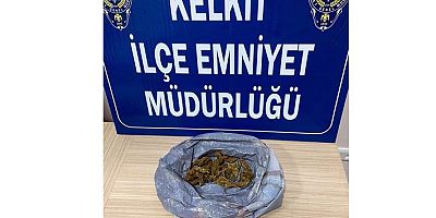 Gümüşhane emniyetinden uyuşturucu operasyonu
